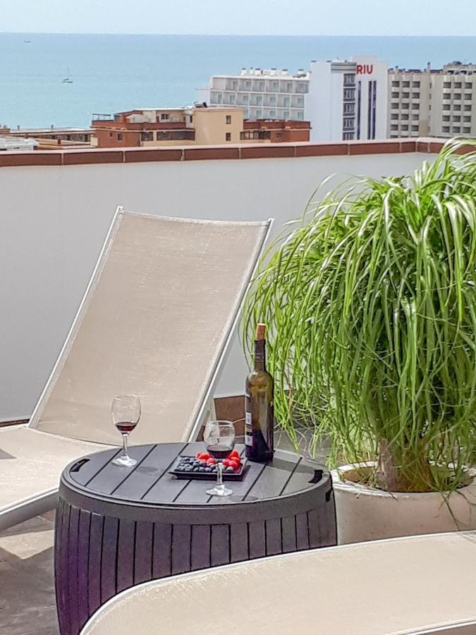 托雷莫利诺斯Atico Duplex Con Vistas Al Mar. Dos Plazas De Garaje公寓 外观 照片